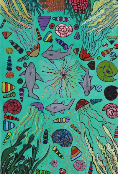 Freshwater Shark Totem