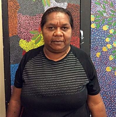 Picture of Engawala artist Annalisa Neal